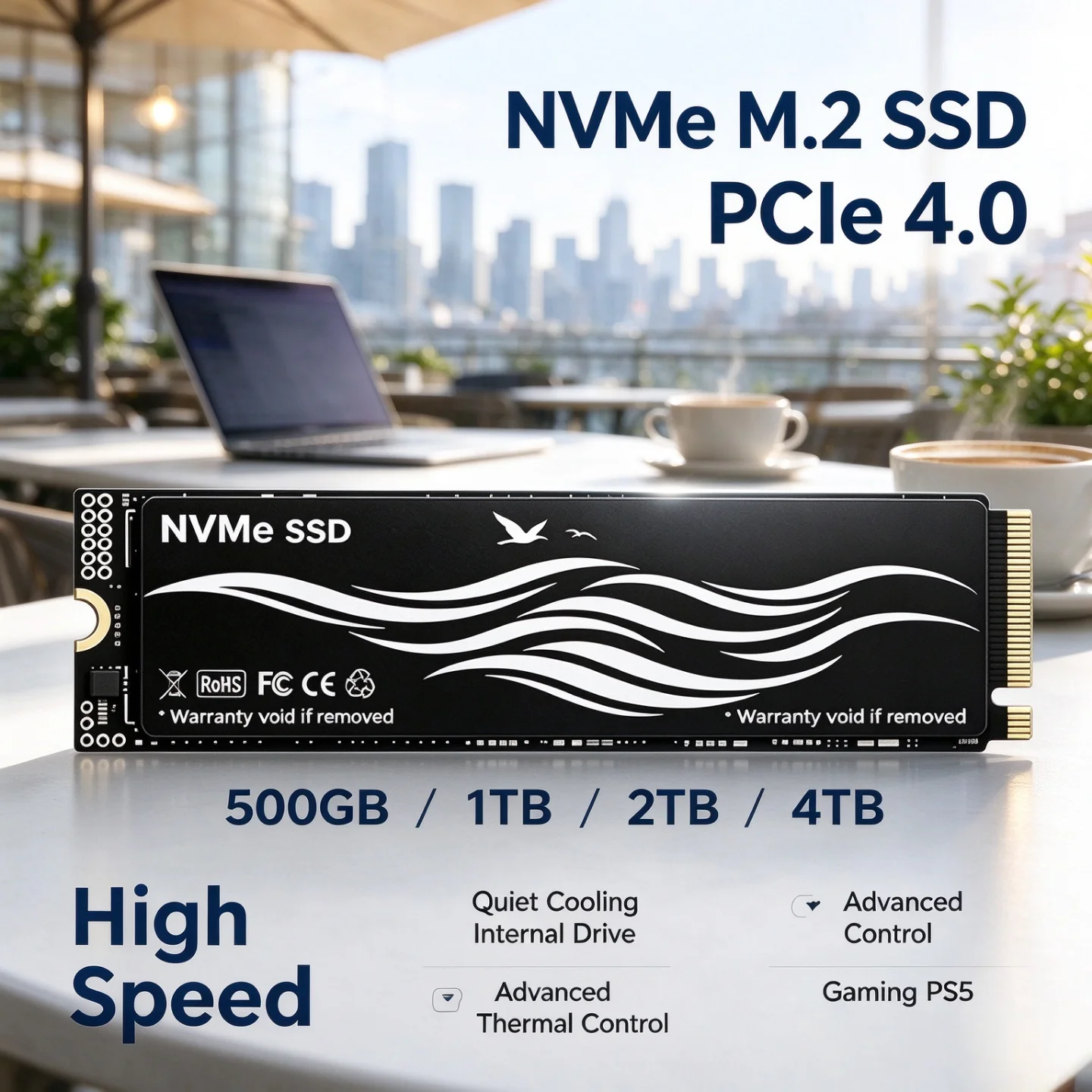 M.2 Nvme 4Tb Pcie 4.0 Ssd - İç Sürücü NVMe M.2 SSD PCIe