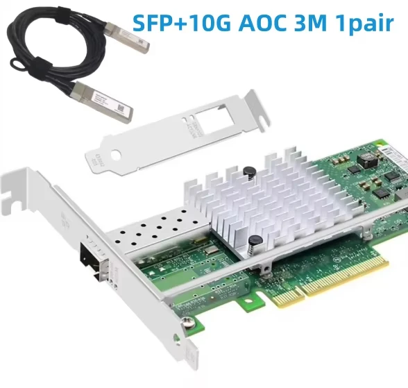 10Gb Sfp+ Pcie Network Card Dual Port - Intel X520-DA1 10Gb SFP+ PCI-E Ağ