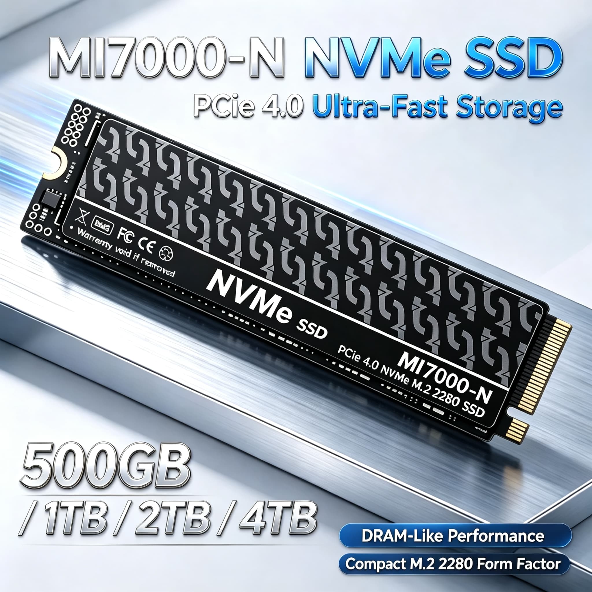 MI7000N M.2 PCIe 4.0 NVMe SSD  - M.2 Nvme 4Tb Pcie 4.0 Ssd incelemesi ve fiyatı