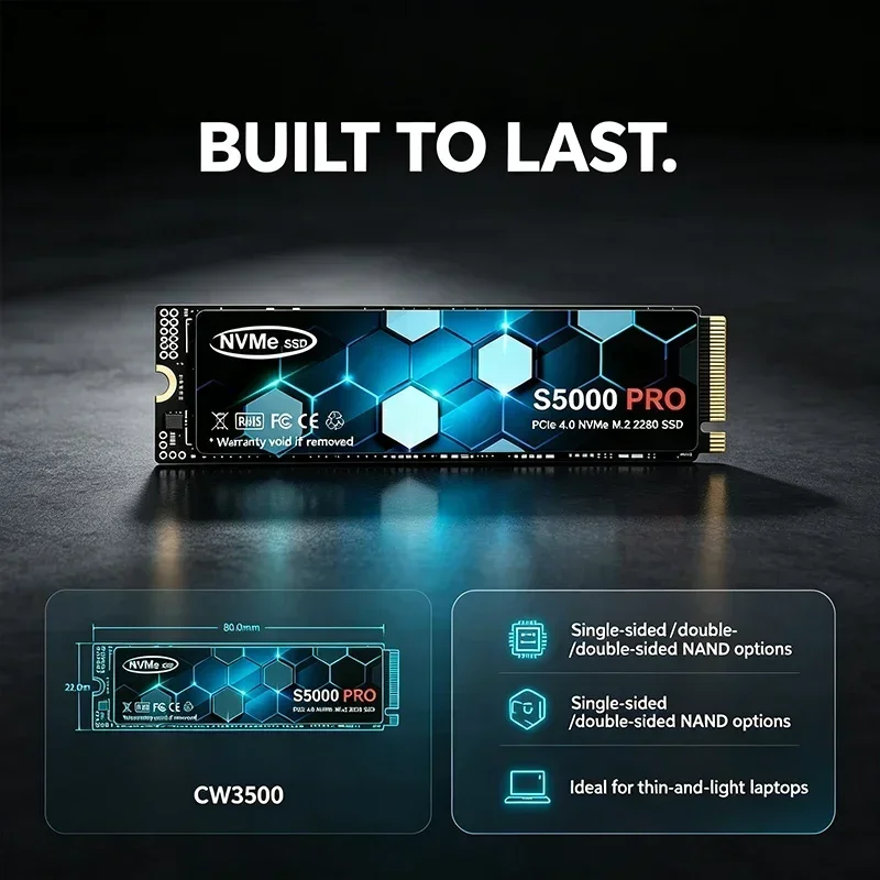 S5000 PRO M.2 PCIe 4.0 NVMe SS - M.2 Nvme 4Tb Pcie 4.0 Ssd incelemesi ve fiyatı