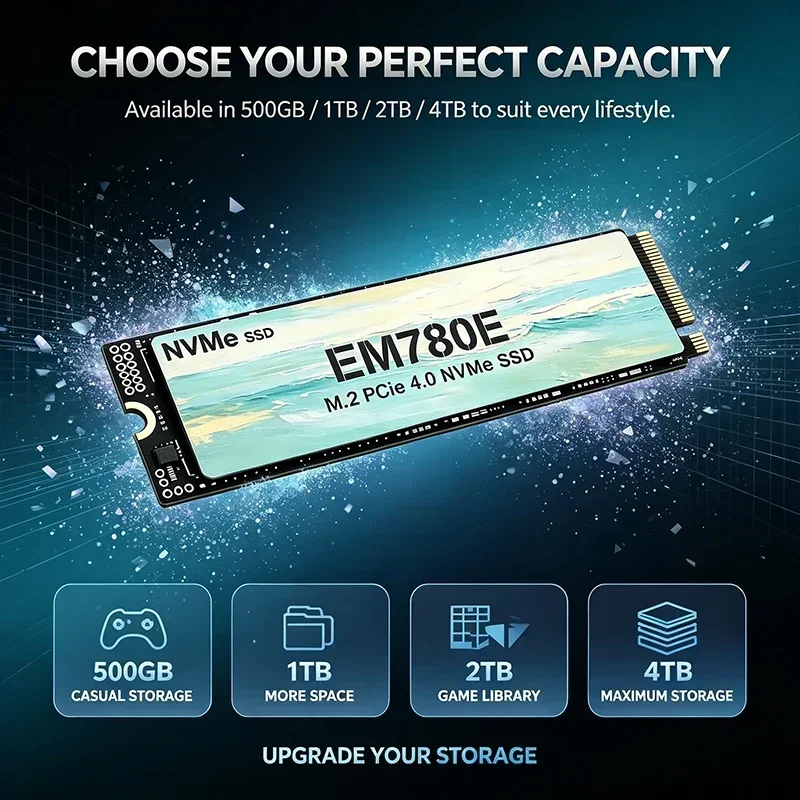EM780E M.2 NVMe PCIe 4.0 SSD 5 - M.2 Nvme 4Tb Pcie 4.0 Ssd incelemesi ve fiyatı