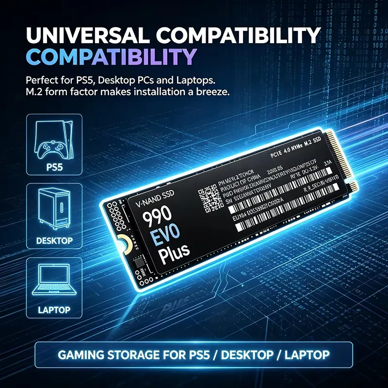 990 EVO Plus 500GB-4TB TLC 3D  - M.2 Nvme 4Tb Pcie 4.0 Ssd incelemesi ve fiyatı
