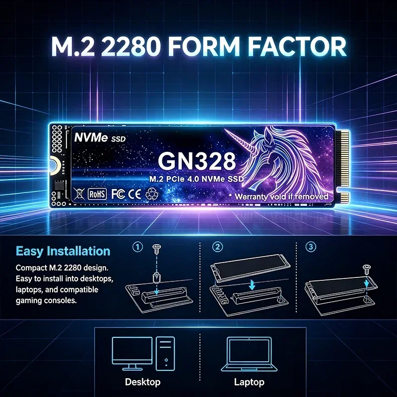 Yüksek Talep Gören GN328 PCIe  - M.2 Nvme 4Tb Pcie 4.0 Ssd incelemesi ve fiyatı