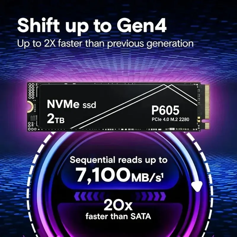 P605 NVMe SSD 7100MB/s PCIe 4. - M.2 Nvme 4Tb Pcie 4.0 Ssd incelemesi ve fiyatı