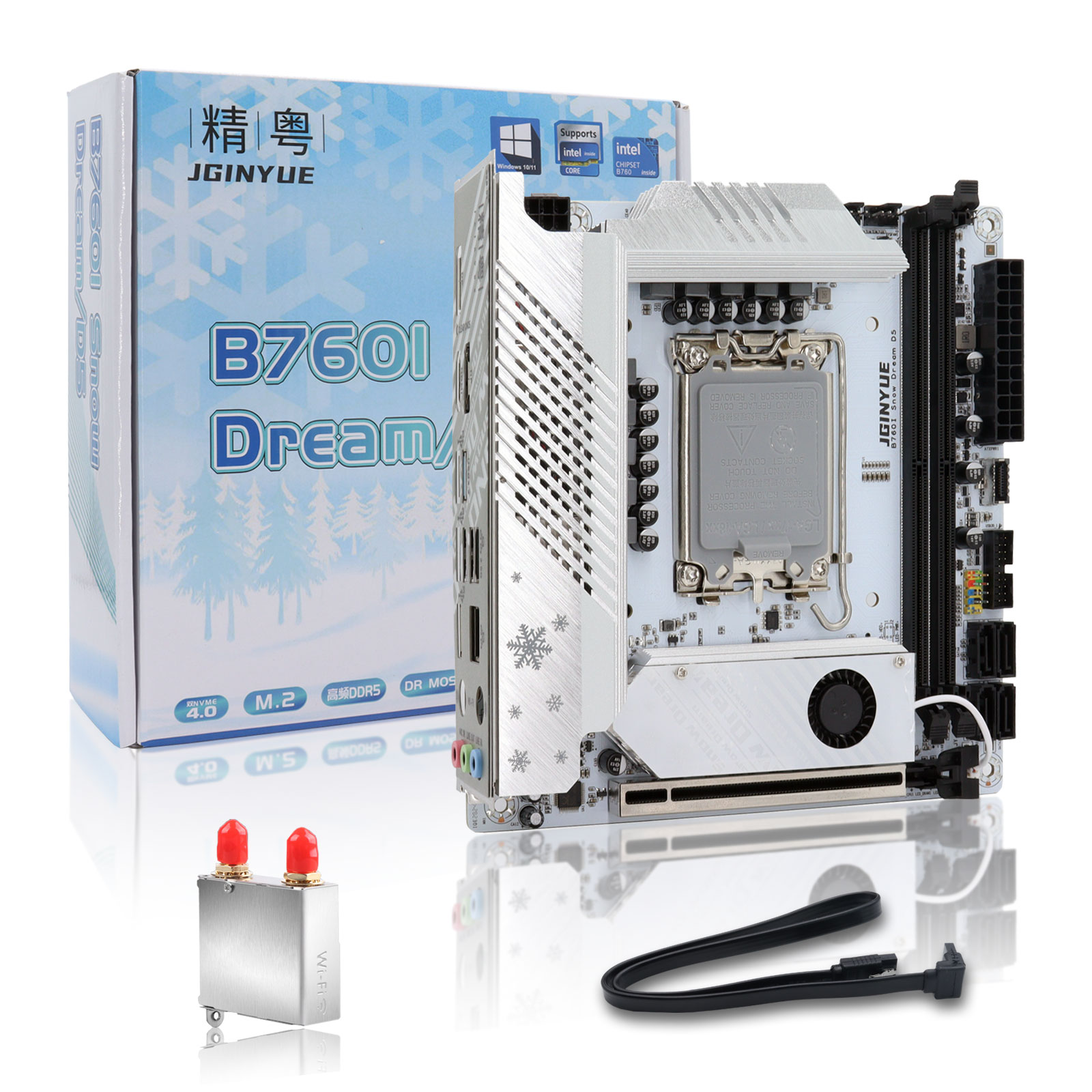 JGINYUE B760i ddr5 mini itx ma - Lga 1700 Ddr5 Itx Motherboard incelemesi ve fiyatı
