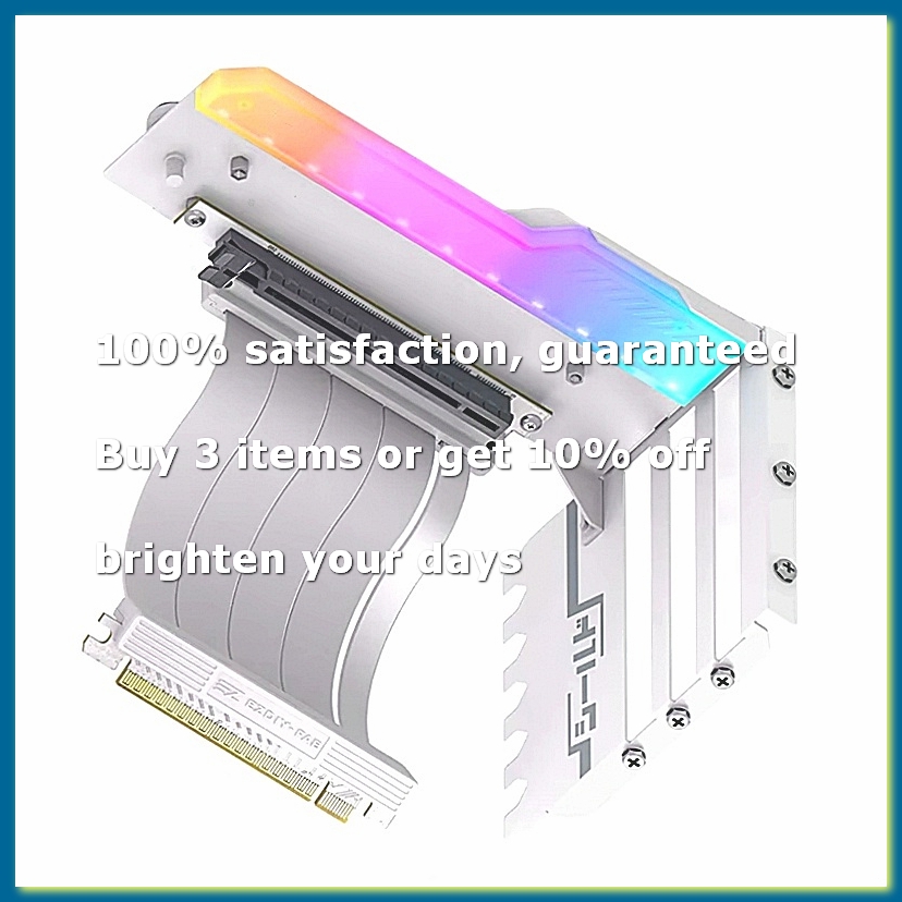 ● PCI-E 4.0 X16 yükseltici kab - Pcie 4.0 X16 Riser Cable 90 Degree incelemesi ve fiyatı