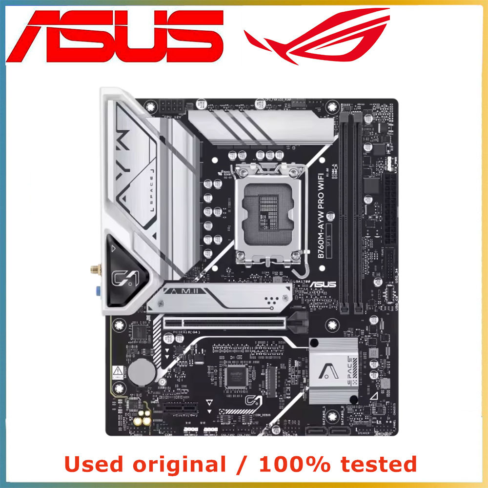 ASUS B760M-AYW PRO WIFI LGA 17 - Lga 1700 Ddr5 Itx Motherboard incelemesi ve fiyatı